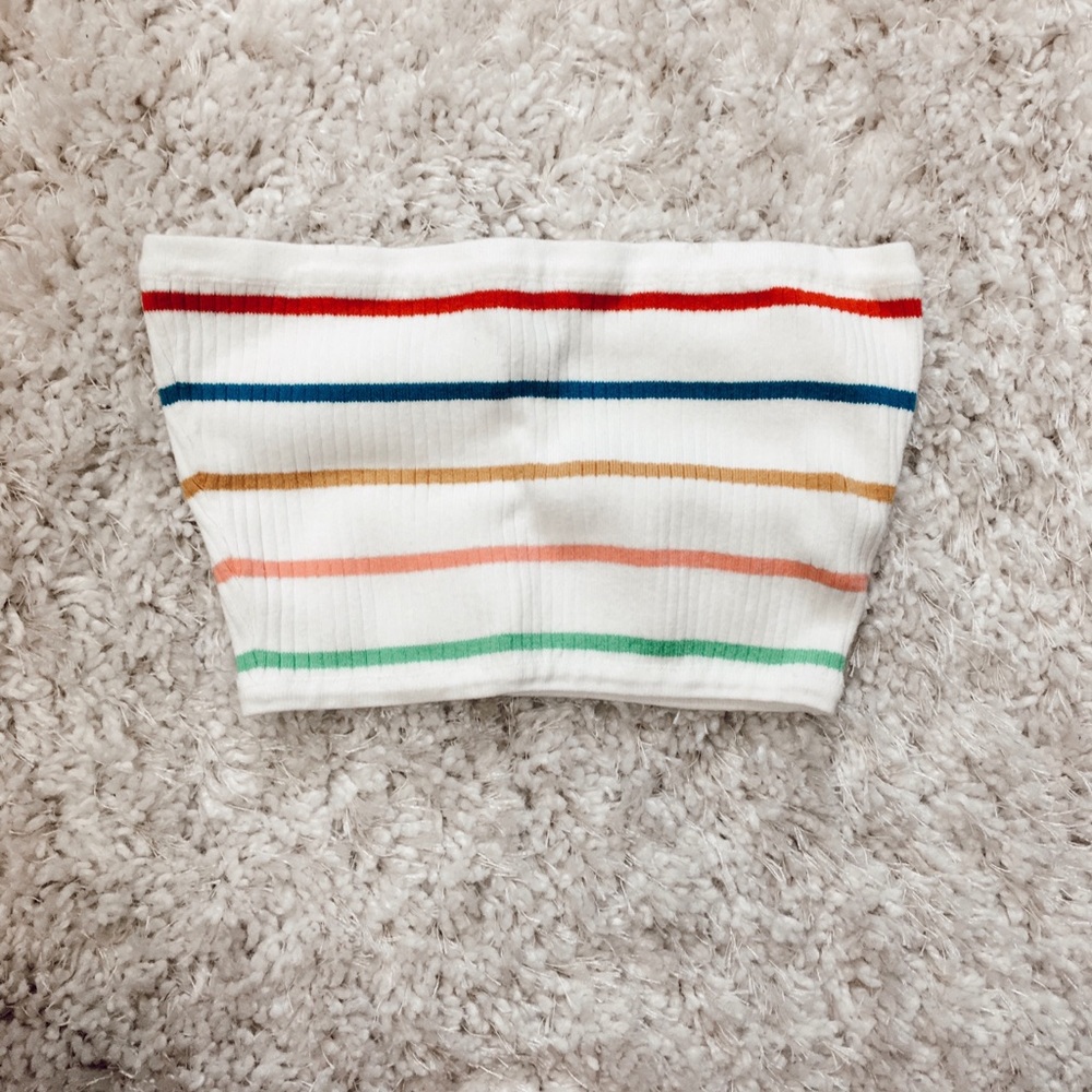 Striped Tube Top